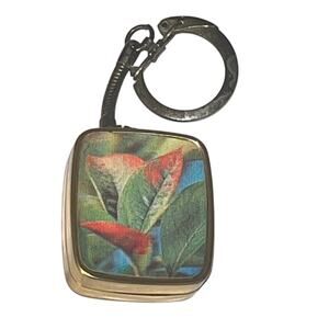 Vintage Sanyo Music Box Keychain: Love Story Tune Wind-Up - Made in Japan